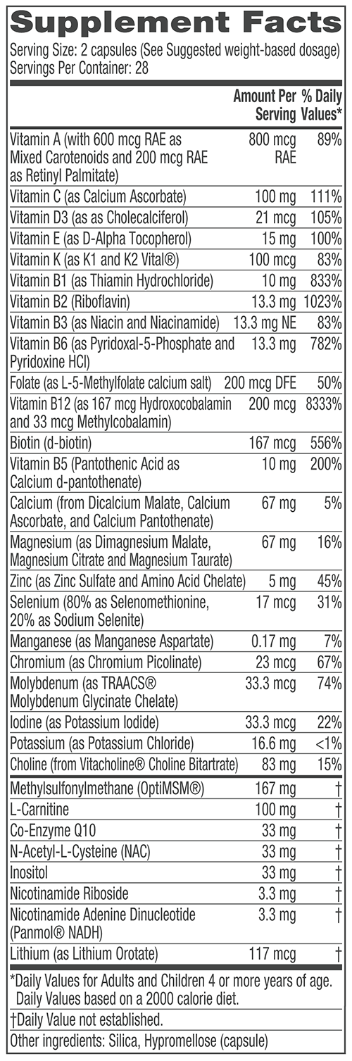 Cerecell Spectrum AC2 Enhanced Nutritional Supplementation Capsules - Image 3